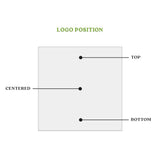 Square Clear Custom Logo + Text Sticker for Branding & Product Labeling - XOXOKristen