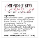 Square Cosmetic Ingredients Labeling Sticker - XOXOKristen