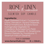 Square Ingredients Sticker for Product Labeling - XOXOKristen