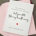Still take my breath away Valentine's Day Card - XOXOKristen