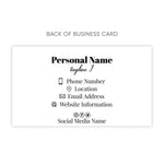 Stylish & Modern Foiled Business Card - XOXOKristen