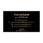 Stylish & Modern Foiled Business Card - XOXOKristen