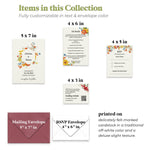 Summer Wedding Invitation Suite - XOXOKristen