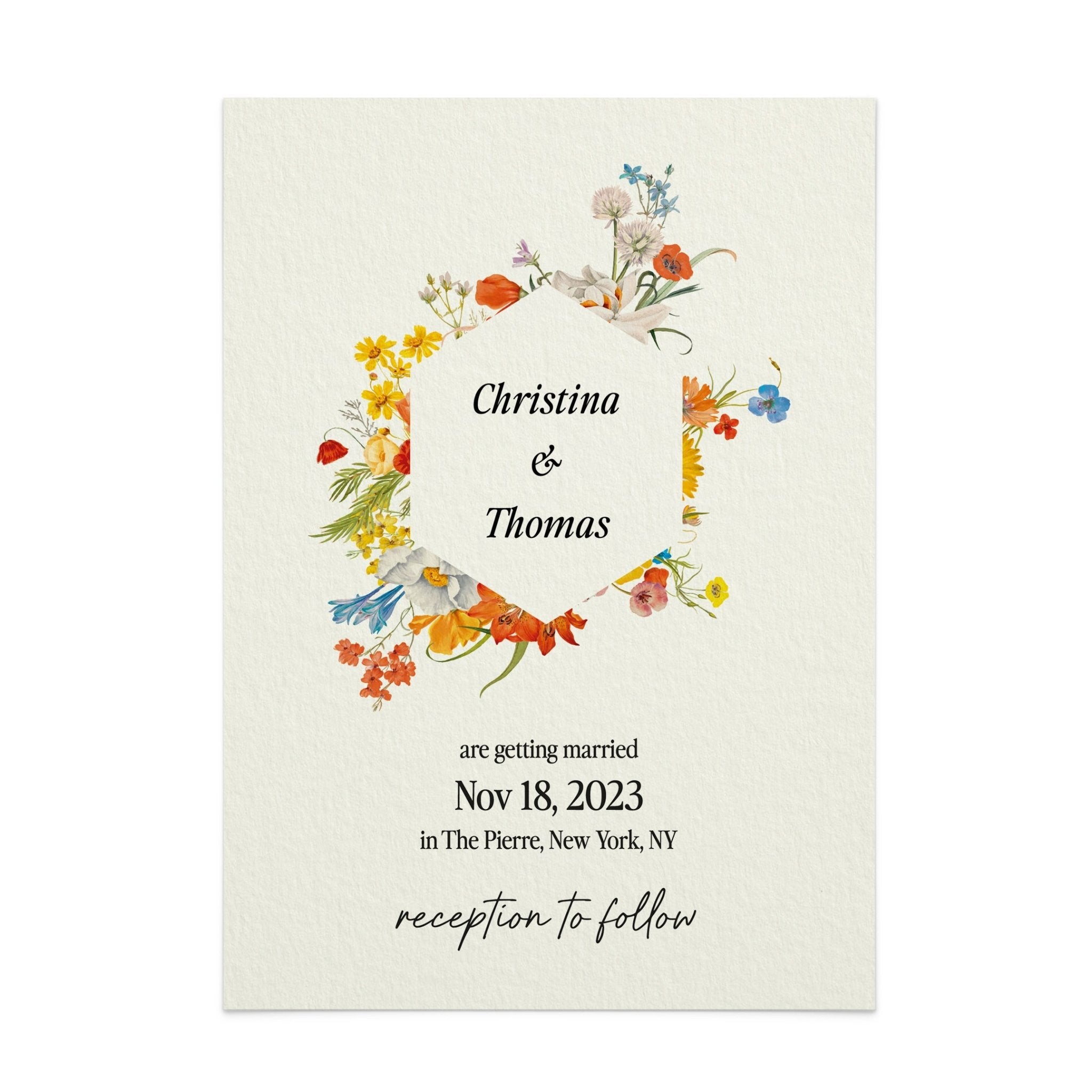 Summer Wedding Invitation Suite - XOXOKristen