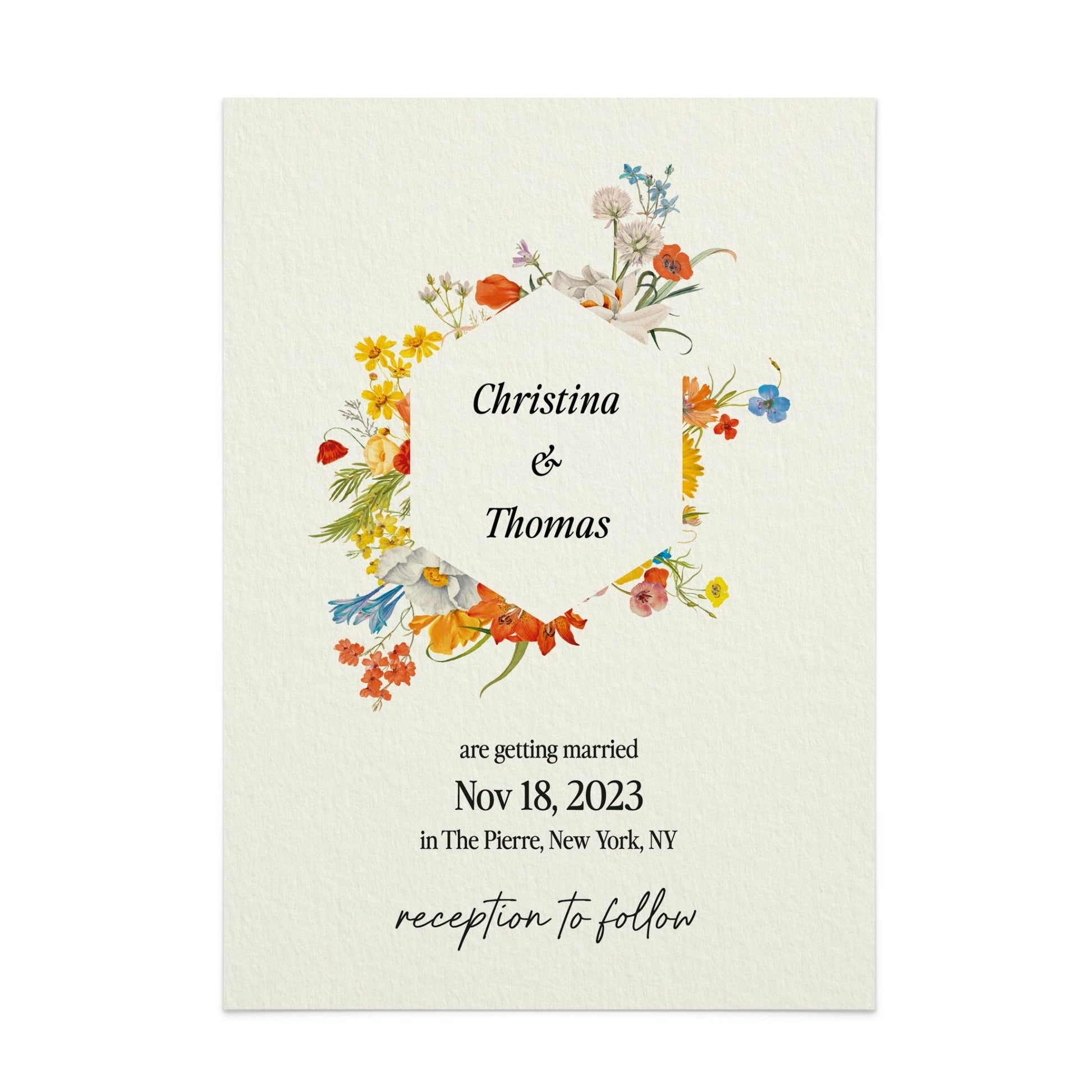 Summer Wedding Invitation Suite - XOXOKristen