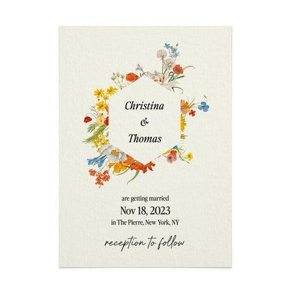 Summer Wedding Invitation Suite - XOXOKristen