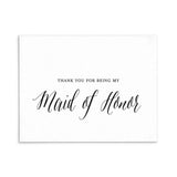 Thank you for being my Bridesmaid Card - XOXOKristen