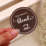 The Perfect Blend Wedding Favor Stickers - XOXOKristen