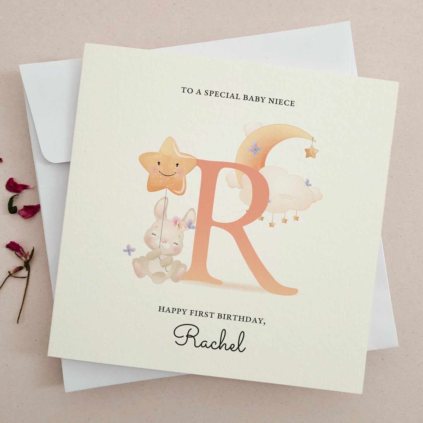 To a Special Baby Niece Birthday Card - XOXOKristen