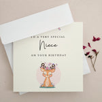 To a very Special Niece Birthday Card - XOXOKristen