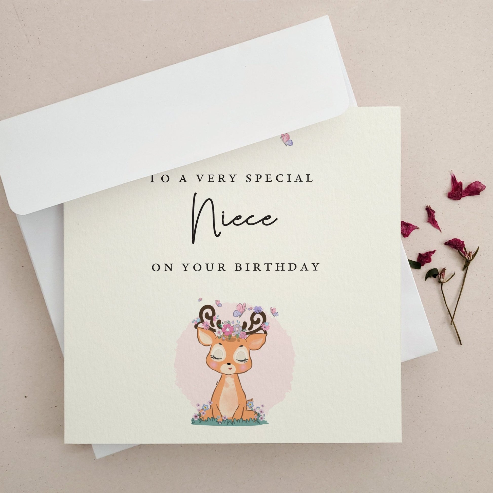 To a very Special Niece Birthday Card - XOXOKristen