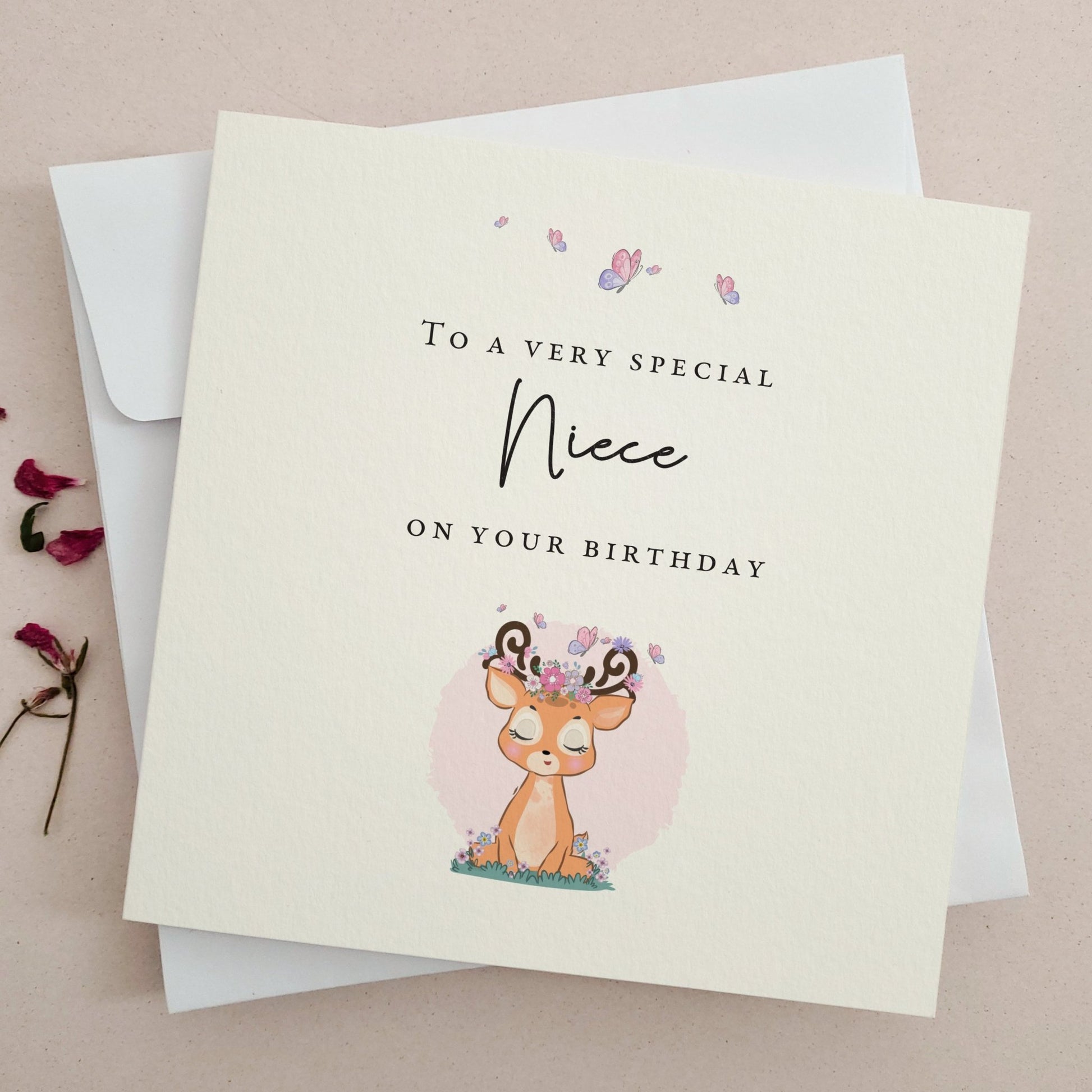 To a very Special Niece Birthday Card - XOXOKristen