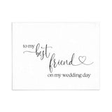 To my Best Friend Wedding Note Card - XOXOKristen