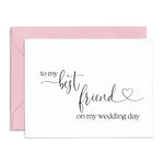To my Best Friend Wedding Note Card - XOXOKristen