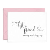 To my Best Friend Wedding Note Card - XOXOKristen