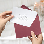 To my In - Laws on my Wedding Day Card - XOXOKristen