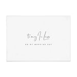 To my In - Laws on my Wedding Day Card - XOXOKristen