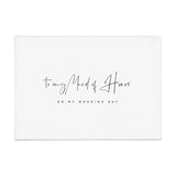 To my Maid of Honor on my Wedding Day Card - XOXOKristen