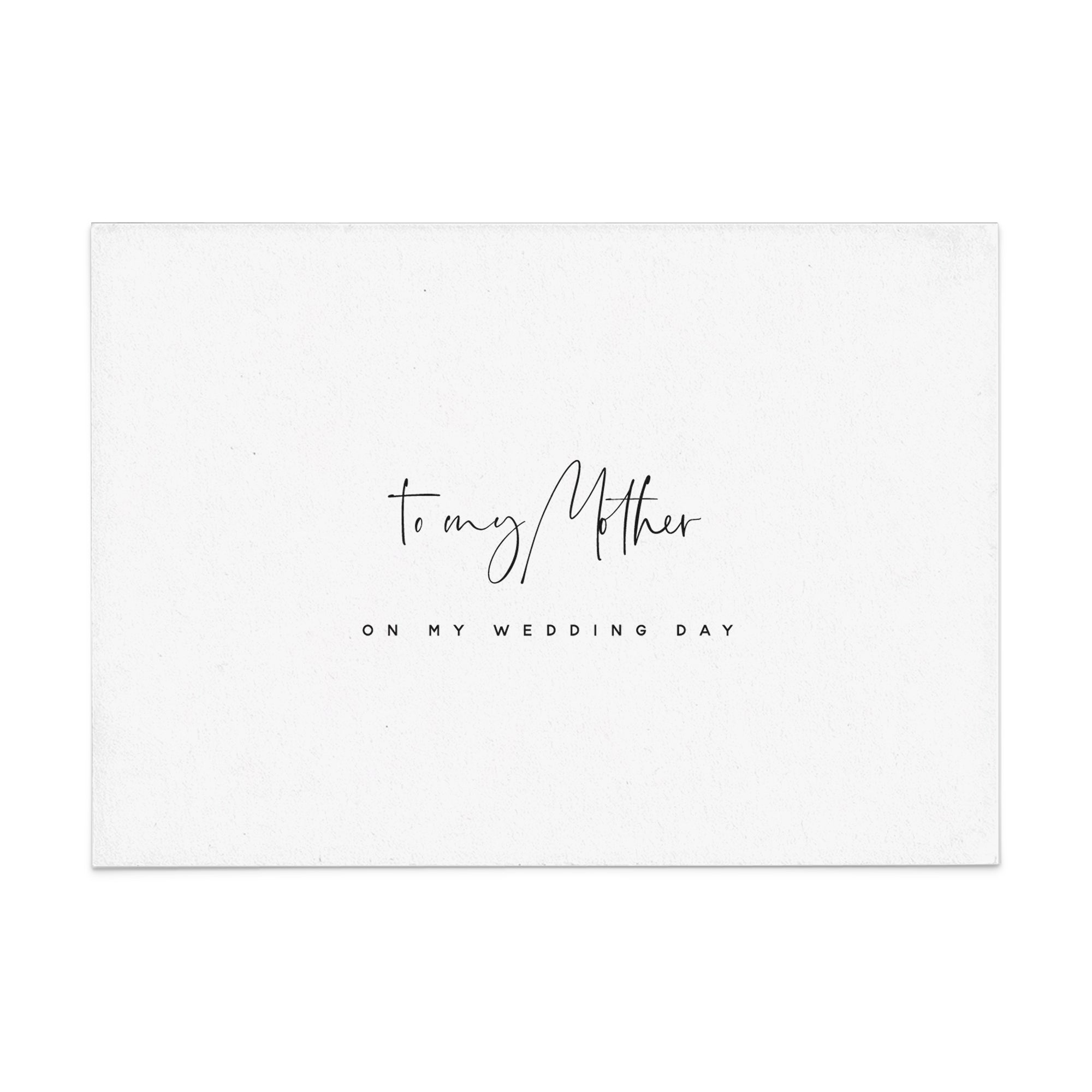 To my Matron of Honor on my Wedding Day Card - XOXOKristen