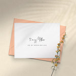 To my Mother on my Wedding Day Card - XOXOKristen