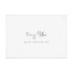 To my Mother on my Wedding Day Card - XOXOKristen