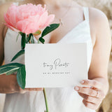 To my Parents on my Wedding Day Card - XOXOKristen