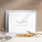 To my Parents on my Wedding Day Card - XOXOKristen