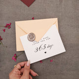 Today I have loved you for 365 days Card - XOXOKristen