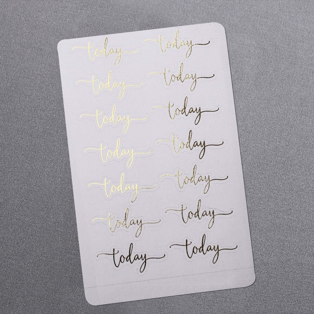 Today Planner Stickers - XOXOKristen