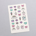 Unicorn Mini Planner Stickers - XOXOKristen