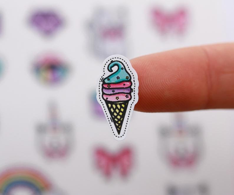 Unicorn Mini Planner Stickers - XOXOKristen