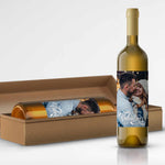 Valentine's Day Wine Label with Custom Photo - XOXOKristen