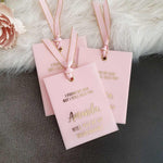 Vellum Bridesmaid Proposal Insert Card - XOXOKristen