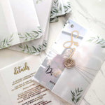 Vellum Jacket for Wedding Invitations - XOXOKristen