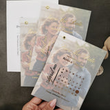 Vellum Save the Date Invite with Custom Picture - XOXOKristen