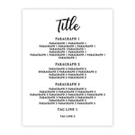 Vellum Wedding Enclosure Card - XOXOKristen