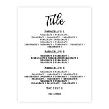 Vellum Wedding Enclosure Card - XOXOKristen