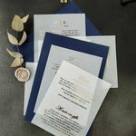 Wedding Details Vellum Enclosure Card - XOXOKristen