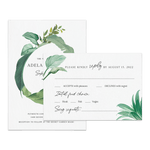 Wedding Greenery Invitation Suite - XOXOKristen