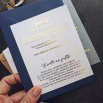 Wedding Vellum Invitation Suite - XOXOKristen