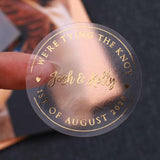 We're Tying the Knot Custom Wedding Sticker - XOXOKristen
