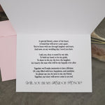 White and Gold Will you be my Bridesmaid Proposal Card - XOXOKristen