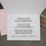 White and Gold Will you be my Bridesmaid Proposal Card - XOXOKristen