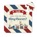 Will you be our Ring Bearer Puzzle with Circus Design - XOXOKristen