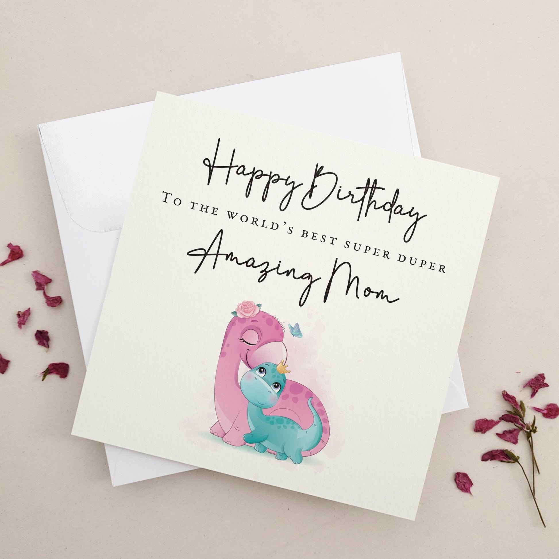 Worlds best Mom Birthday Card - XOXOKristen
